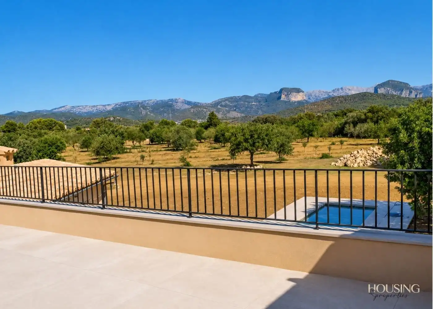 Casa rustica con piscina in affitto a Consell