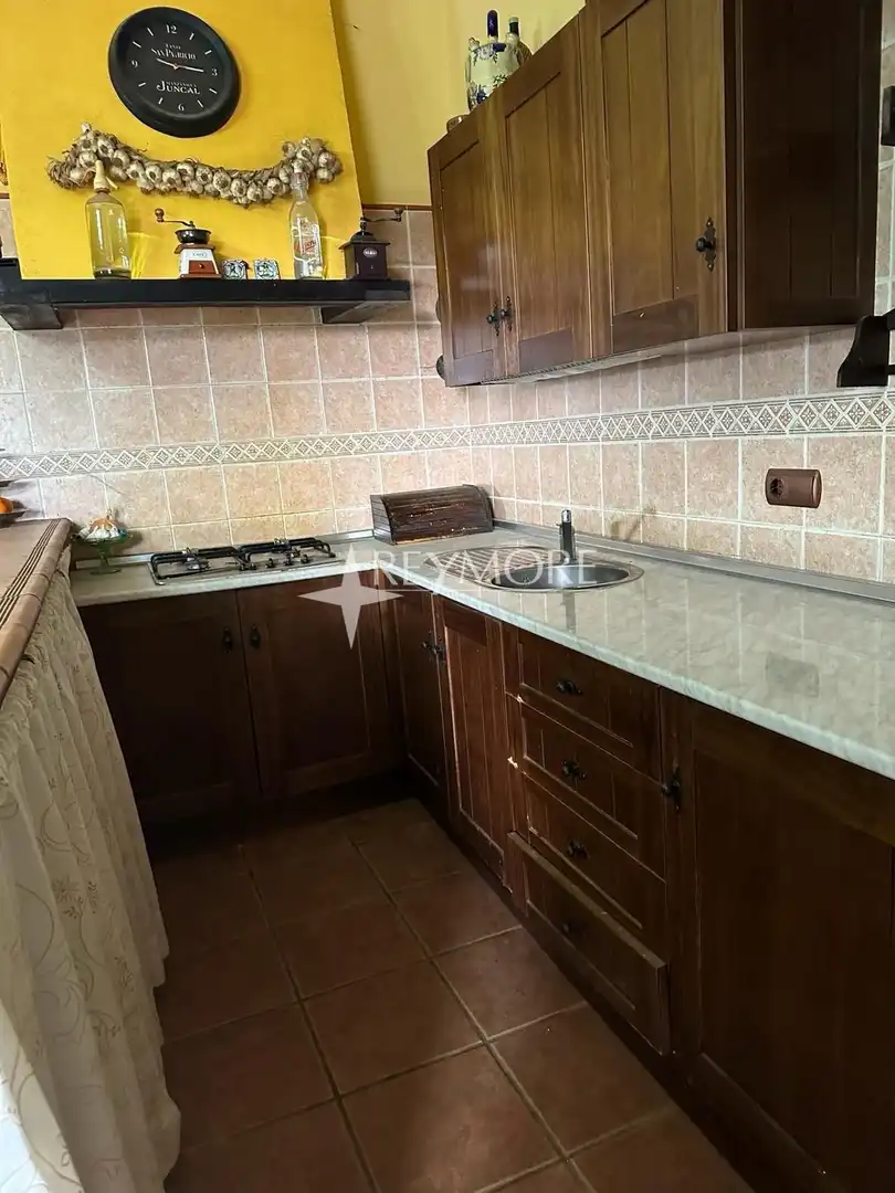Cocina de Finca rústica en venta en La Puebla de los Infantes con Aire acondicionado, Calefacción y Jardín privado