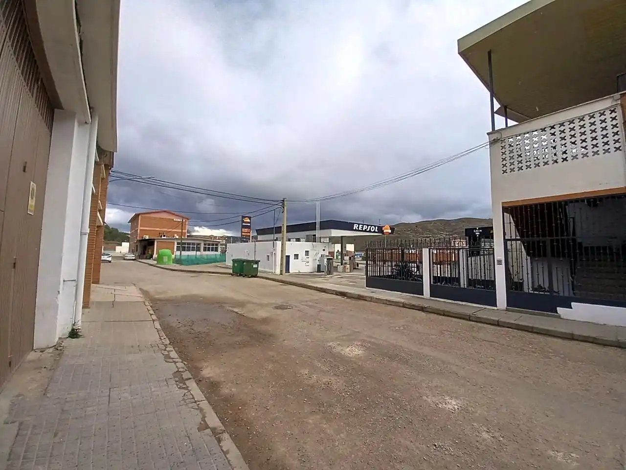 Vista exterior de Nave industrial en venta en Daroca