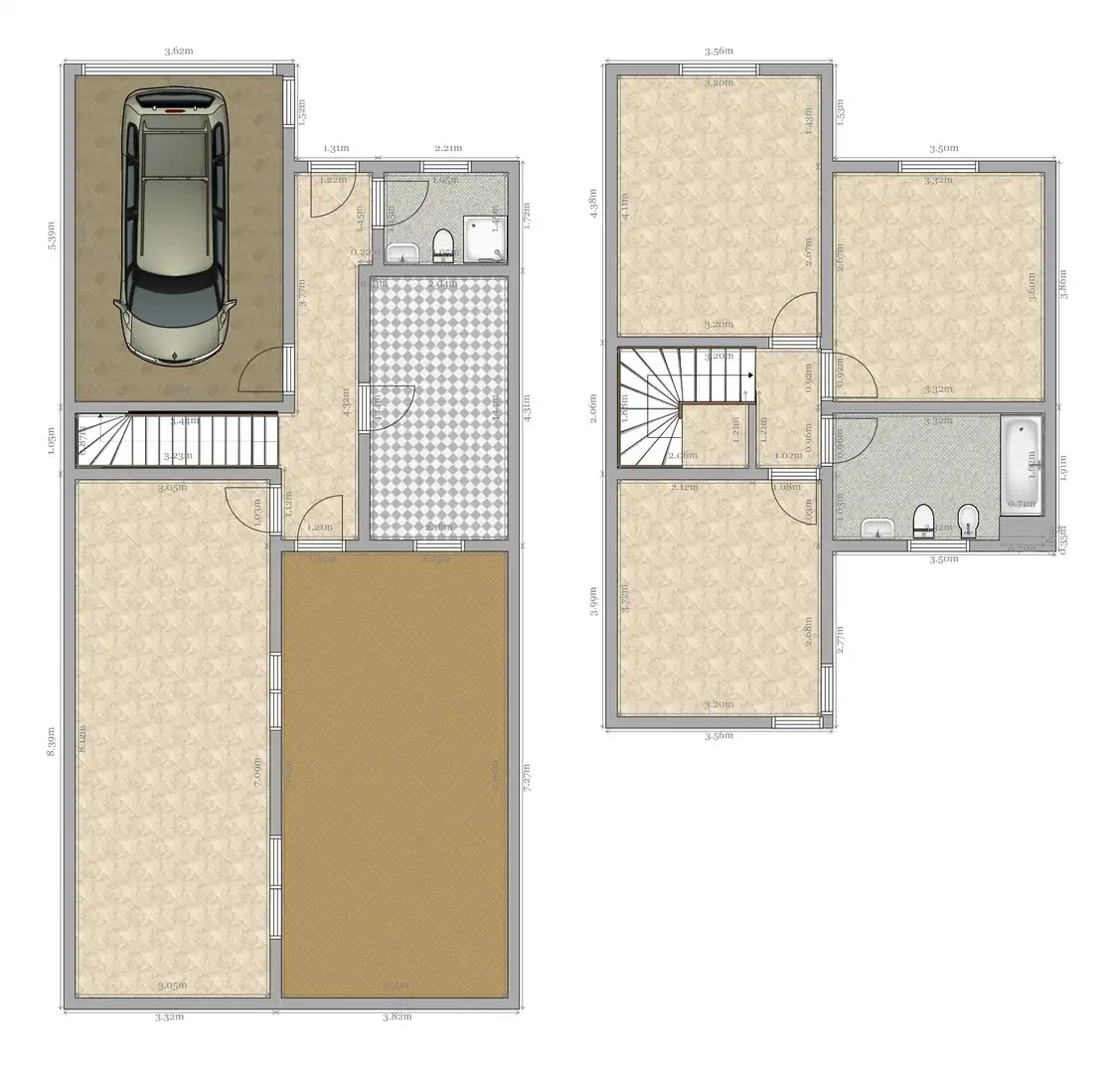 Casa adosada en venta en Villanueva del Ariscal con Calefacción