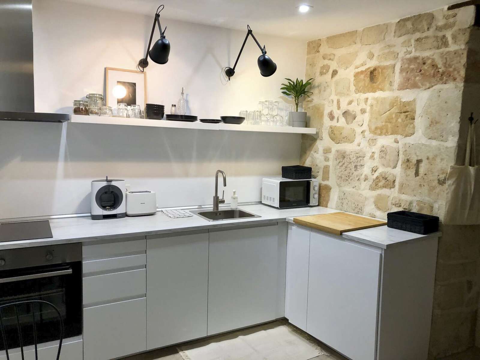 Kitchen of Apartment to share in Salamanca Capital  with Air Conditioner, Heating and Terrace