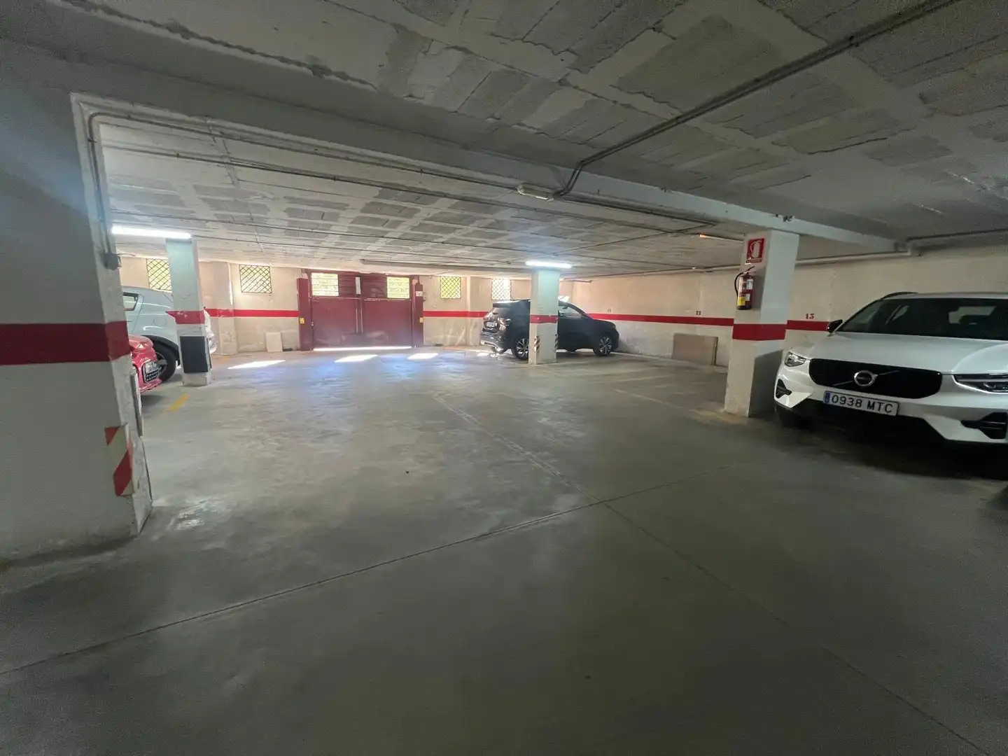 Parking of Flat for sale in Málaga  with Air Conditioner, Heating and Community pool