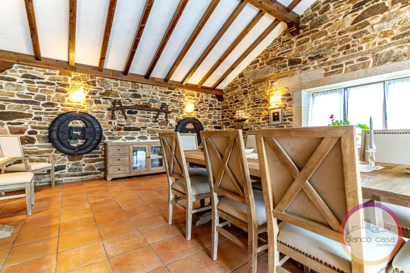 Comedor de Casa o chalet en venta en Malpica de Bergantiños con Amueblado y Balcón
