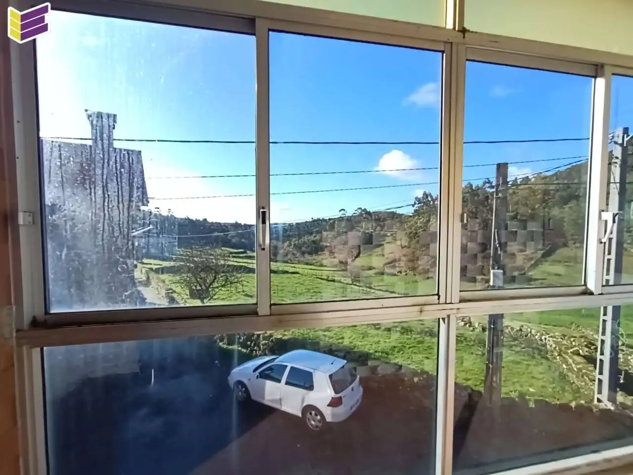 Vista exterior de Casa o chalet en venta en A Lama   con Calefacción, Jardín privado y Terraza