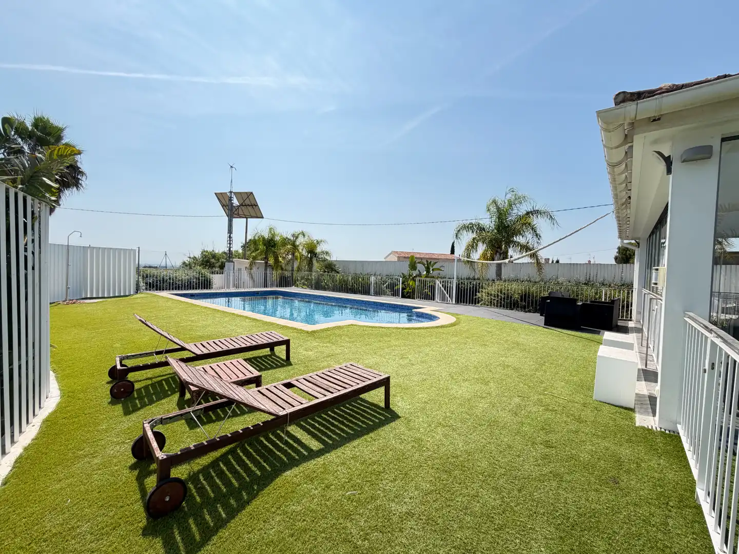 Piscina de Casa o xalet en venda en Carlet amb Aire condicionat, Calefacció i Jardí privat