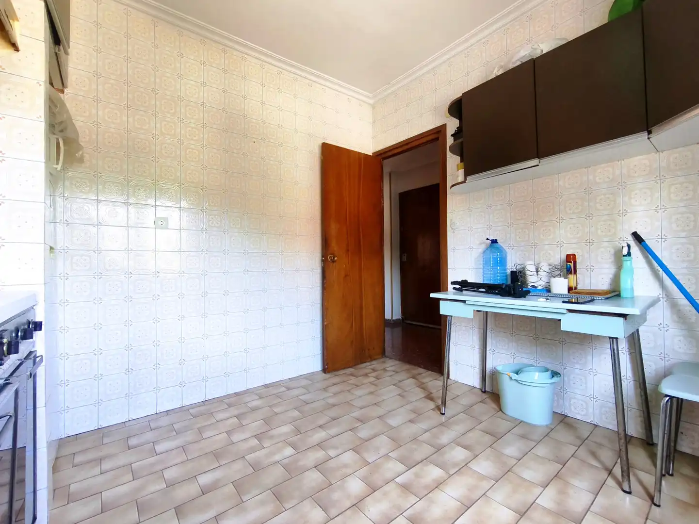 Kitchen of Flat for sale in  Logroño  with Terrace and Furnished