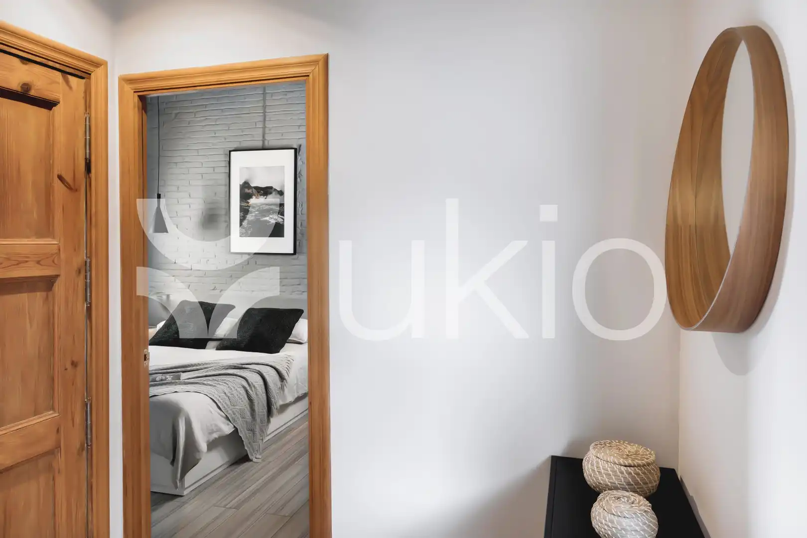 Bedroom of Attic for rent in Barcelona  with Air Conditioner, Heating and Terrace