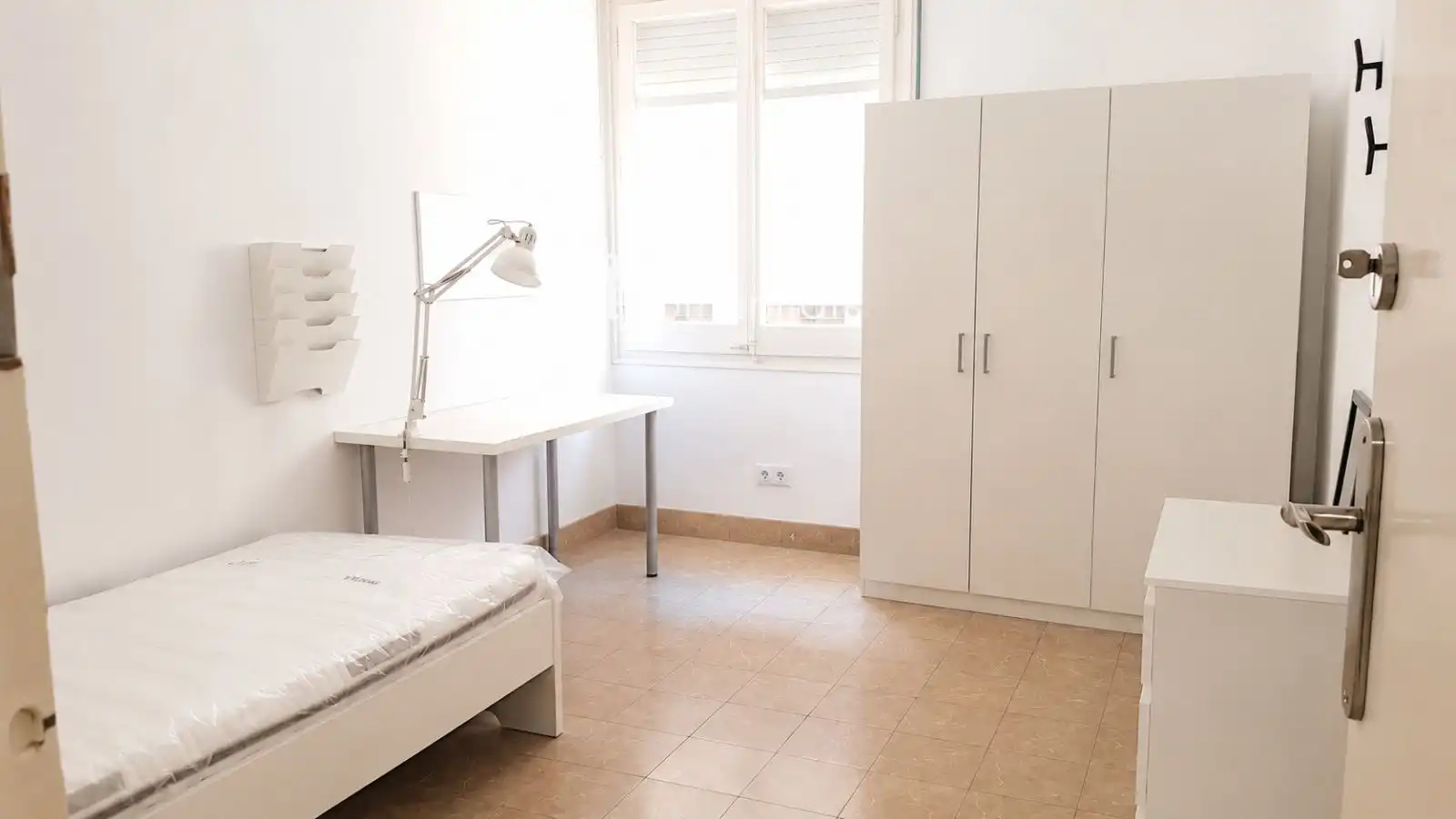 Bedroom of Flat for rent in Tortosa  with Air Conditioner and Furnished