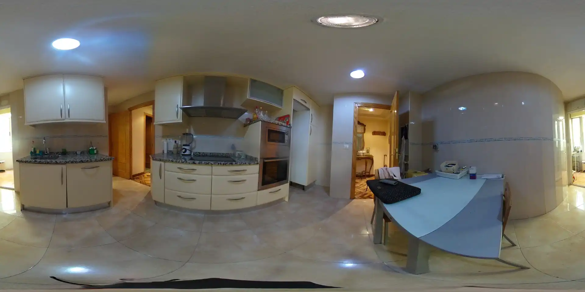 Kitchen of Flat for rent in Madrid  with Air Conditioner, Heating and Furnished