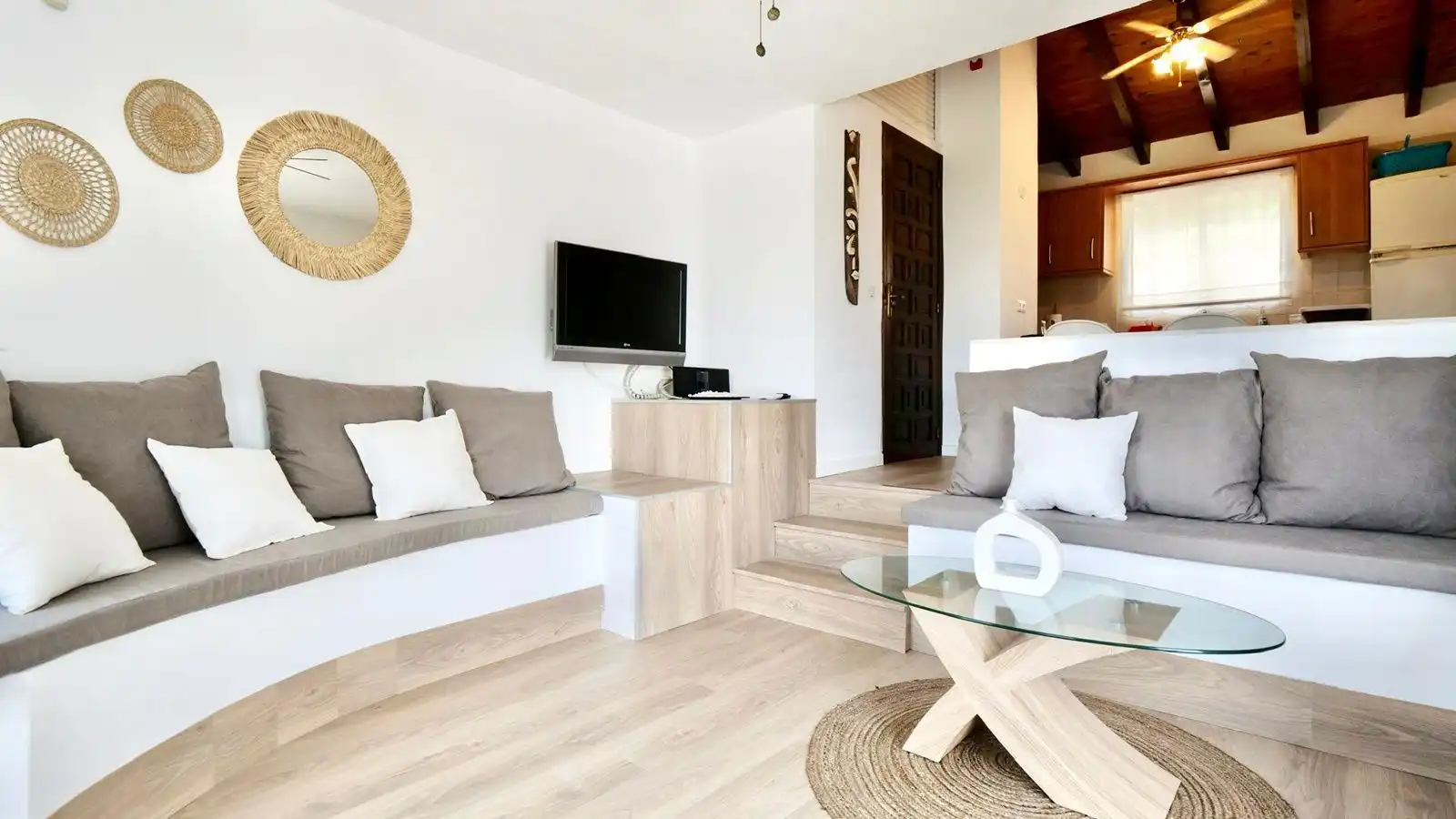 Sala de estar de Casa o chalet en venta en Dénia con Aire acondicionado, Calefacción y Jardín privado