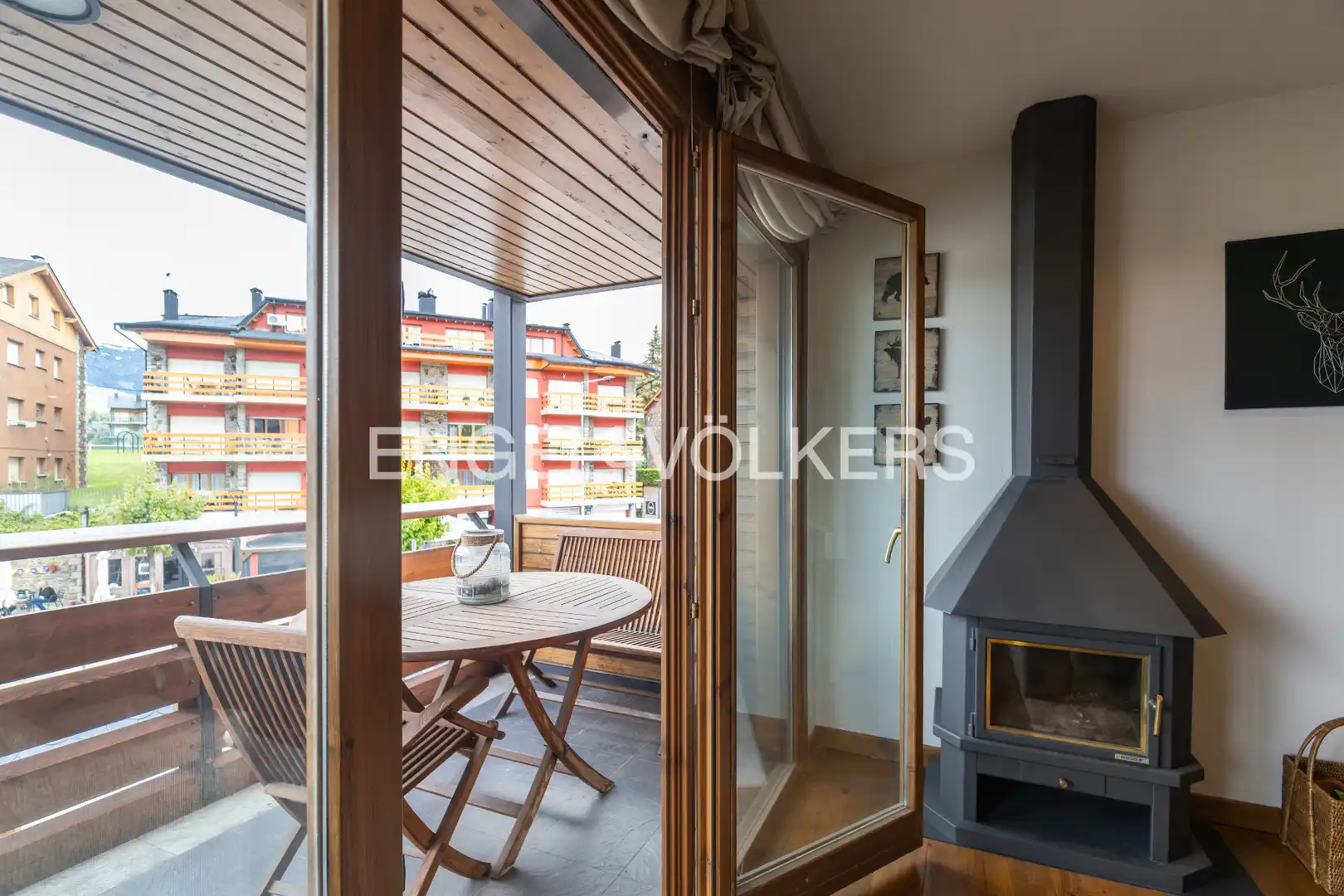 Terraza de Apartamento en venta en Llívia con Calefacción, Parquet y Terraza