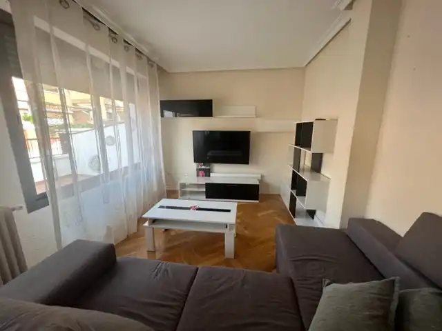 Living room of Flat for rent in Puertollano  with Air Conditioner, Heating and Parquet flooring