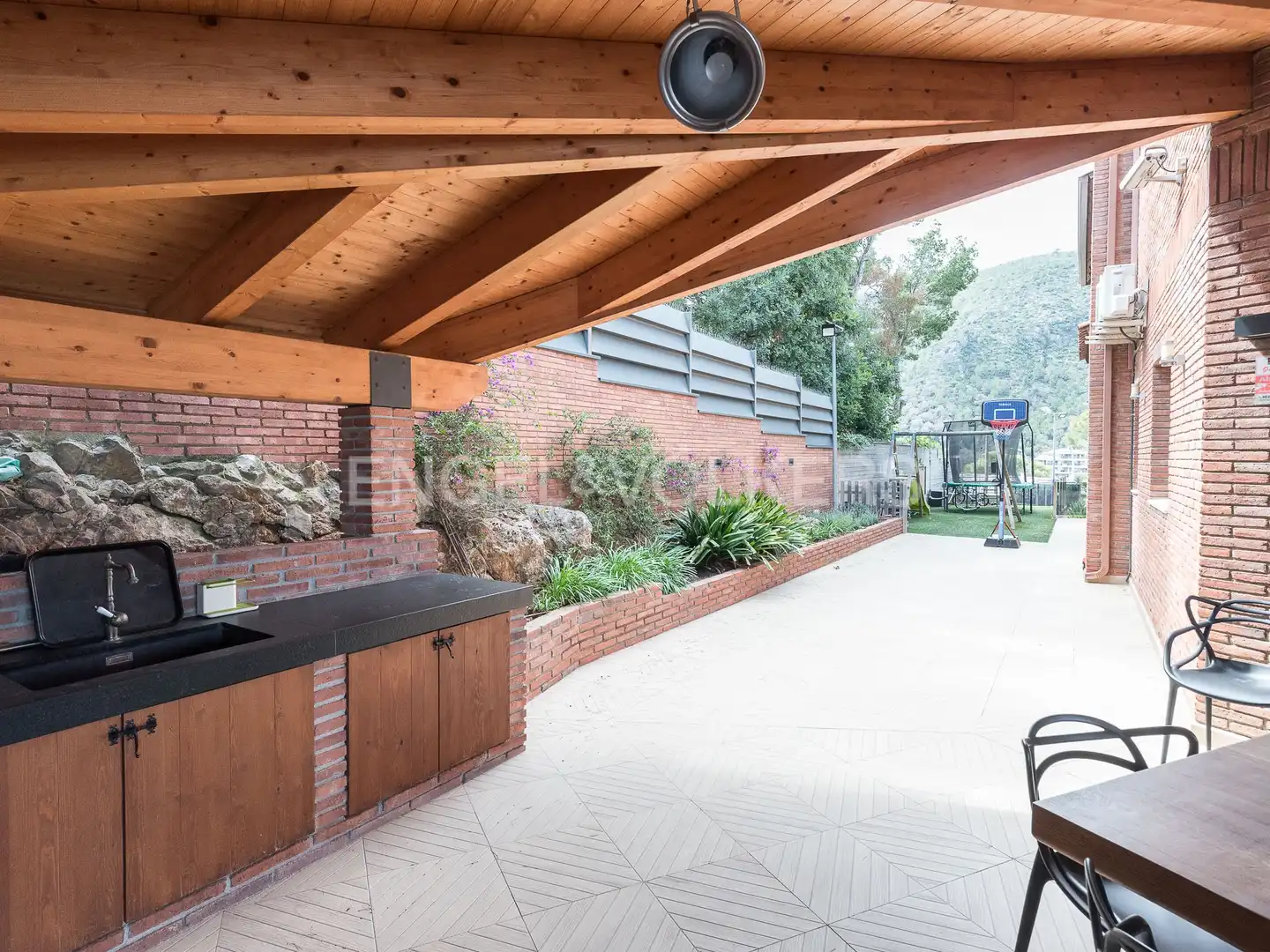 Terrace of Houses for rent in Castelldefels  with Air Conditioner, Heating and Private garden