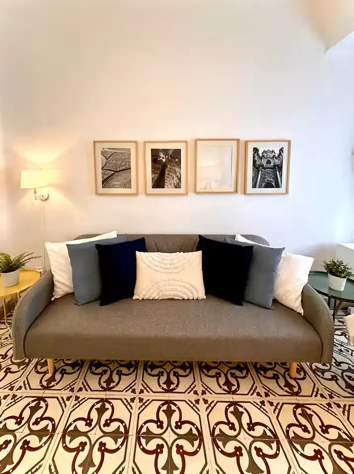 Living room of Flat for sale in Málaga  with Air Conditioner, Heating and Furnished