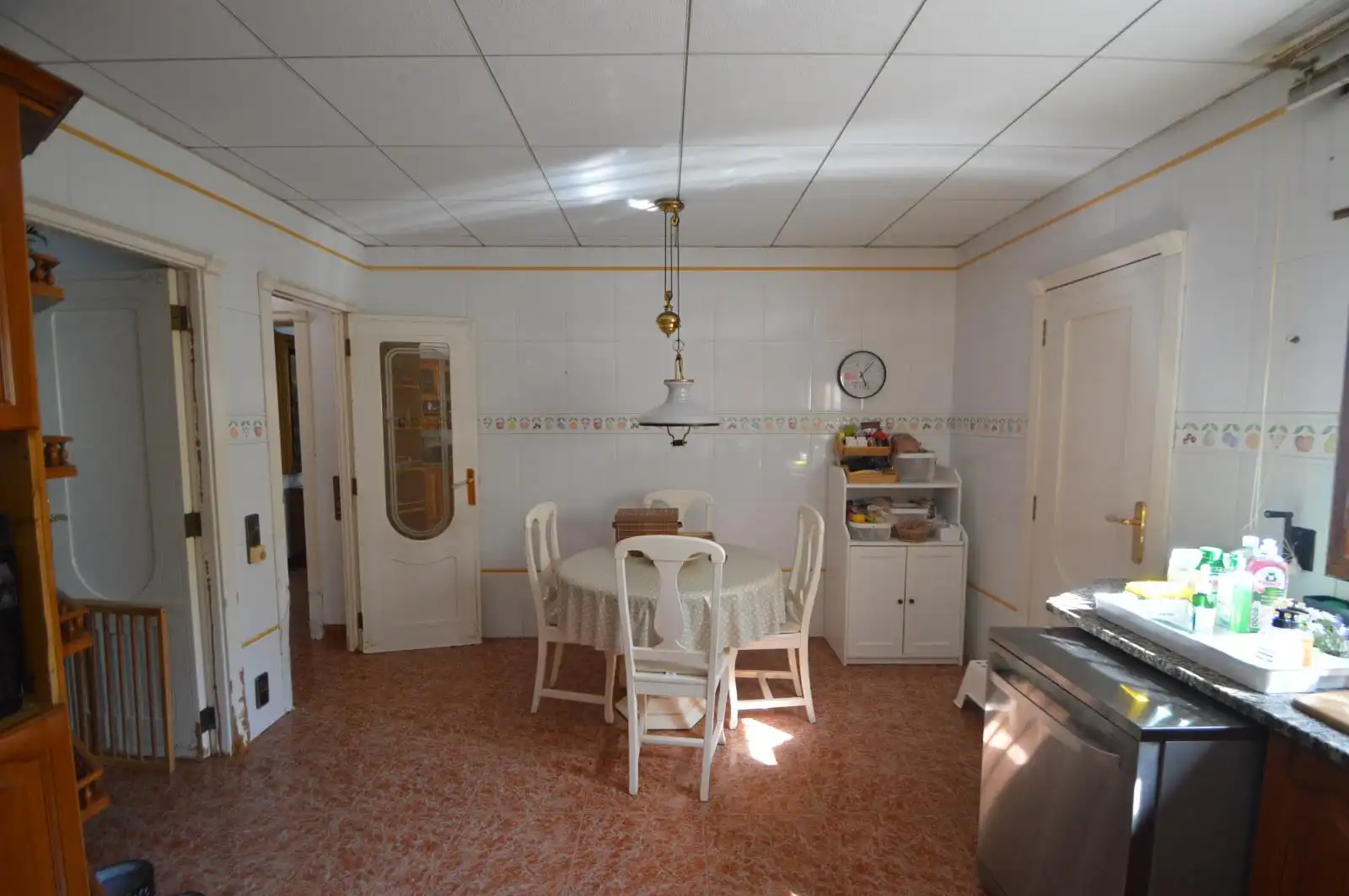 Cuina de Casa o xalet en venda en Vinaròs amb Calefacció, Jardí privat i Terrassa