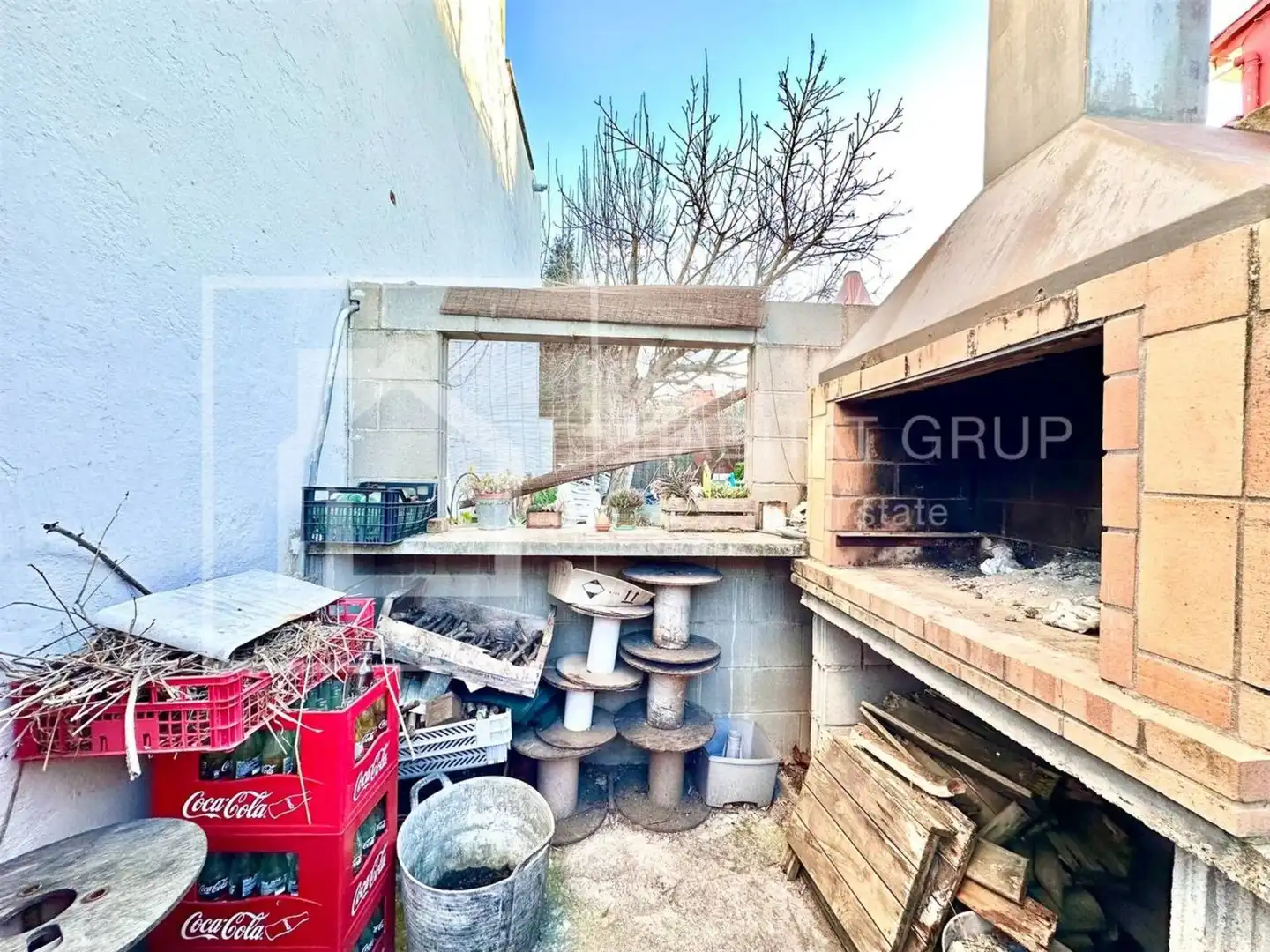 Terraza de Casa o chalet en venta en Girona