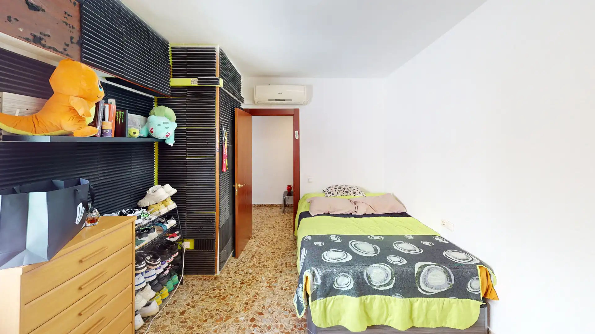 Bedroom of Flat for sale in Alicante / Alacant  with Air Conditioner, Furnished and Washing machine
