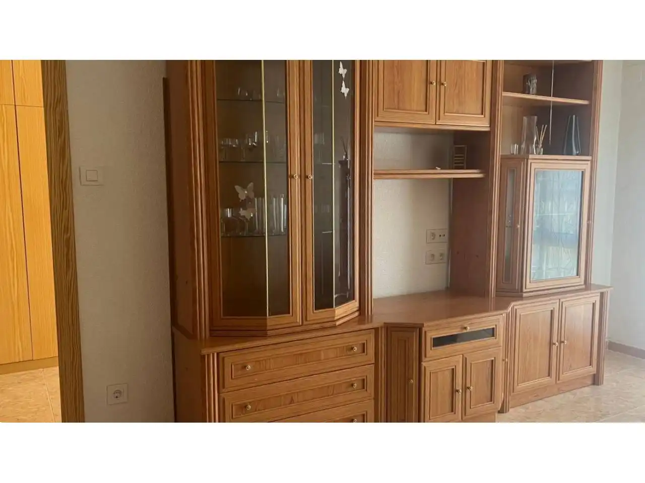 Sala de estar de Piso en venta en Elda con Amueblado