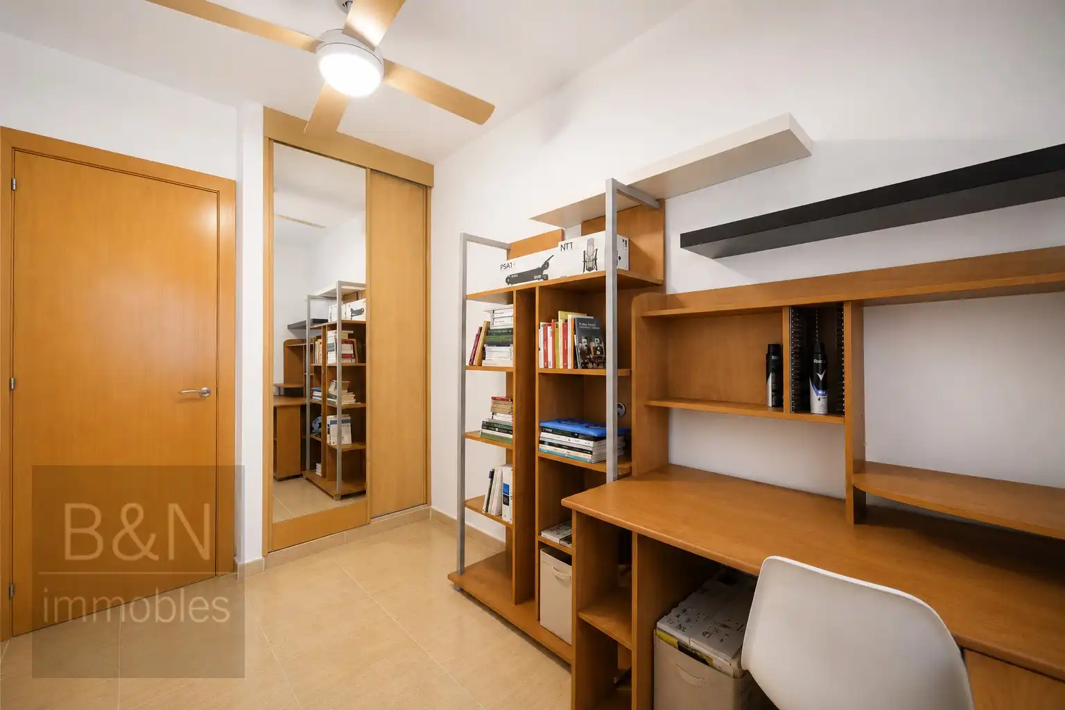 Schlafzimmer von Maisonette zum Verkauf in Terrassa mit Heizung und Terrasse