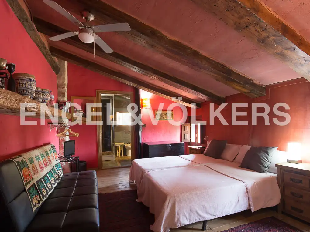 Habitación de Casa o chalet en venta en Enguera con Aire acondicionado, Calefacción y Jardín privado