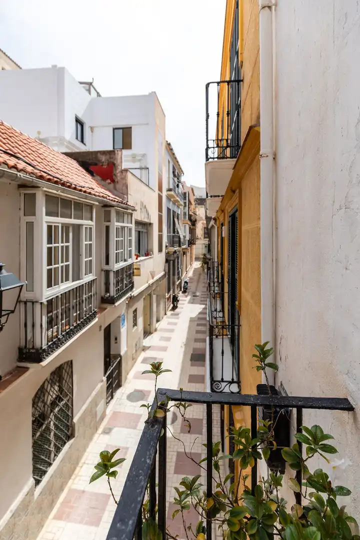 Vista exterior de Casa adosada en venta en Málaga con Terraza y Balcón