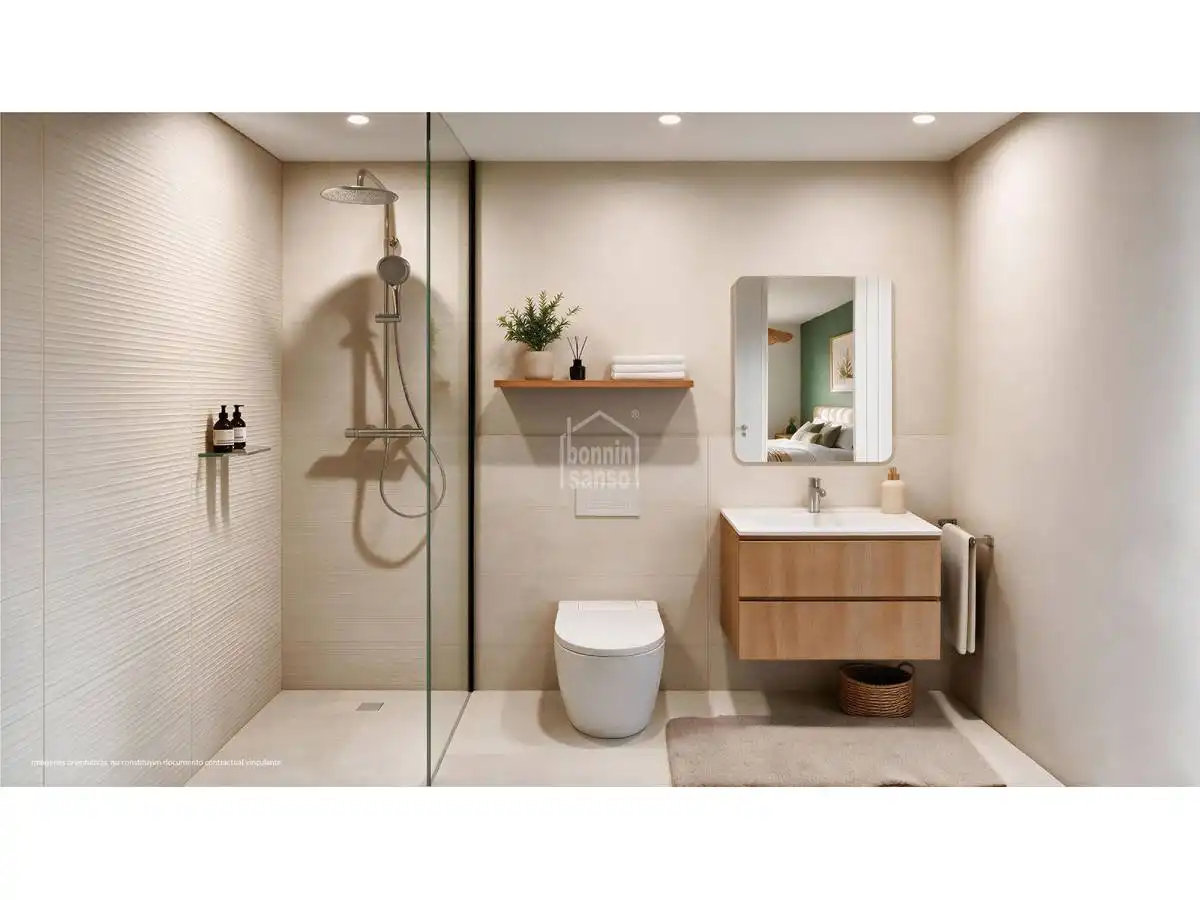 Baño de Apartamento en venta en Maó - Mahón con Piscina