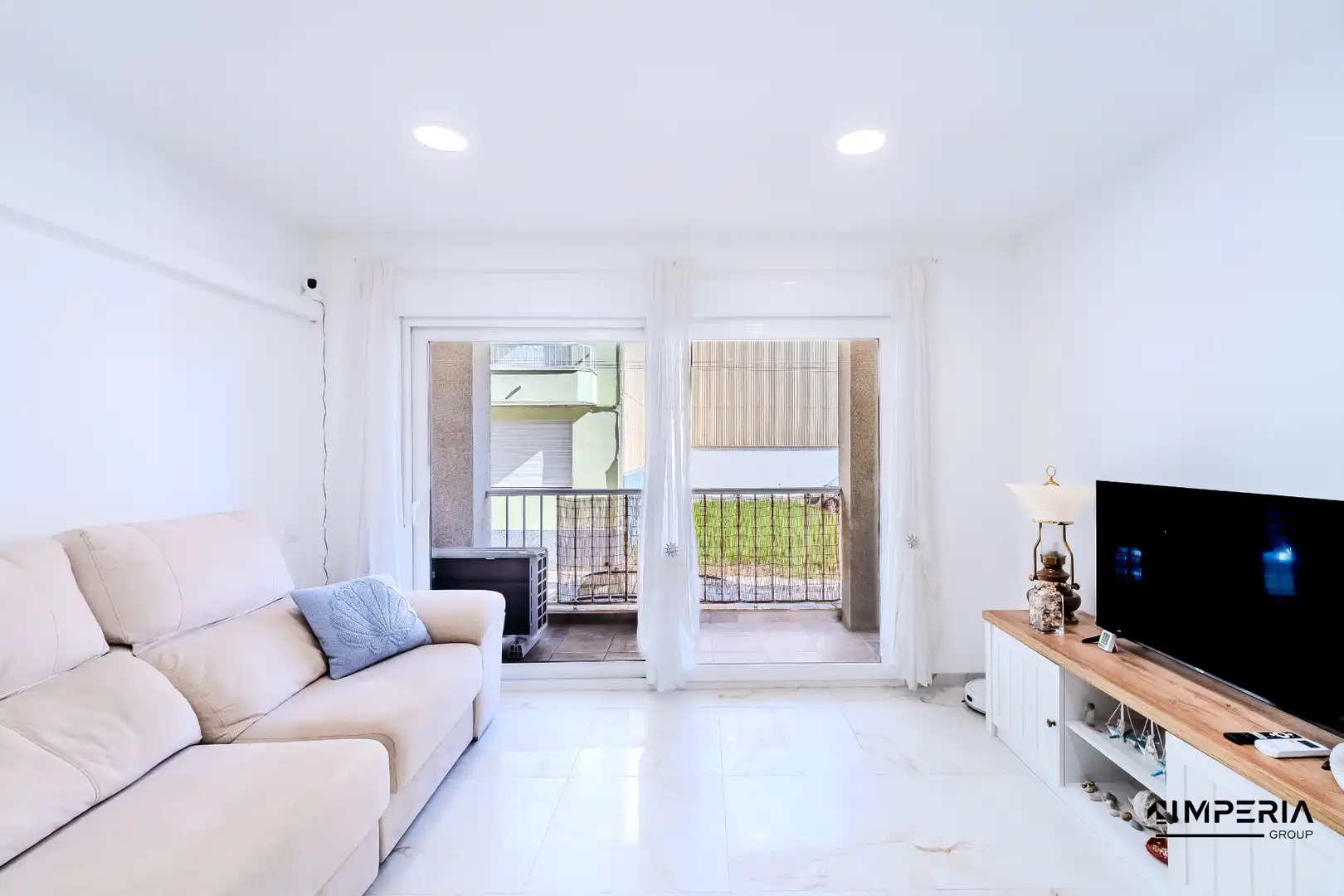 Sala de estar de Piso en venta en Alcanar con Aire acondicionado, Calefacción y Terraza