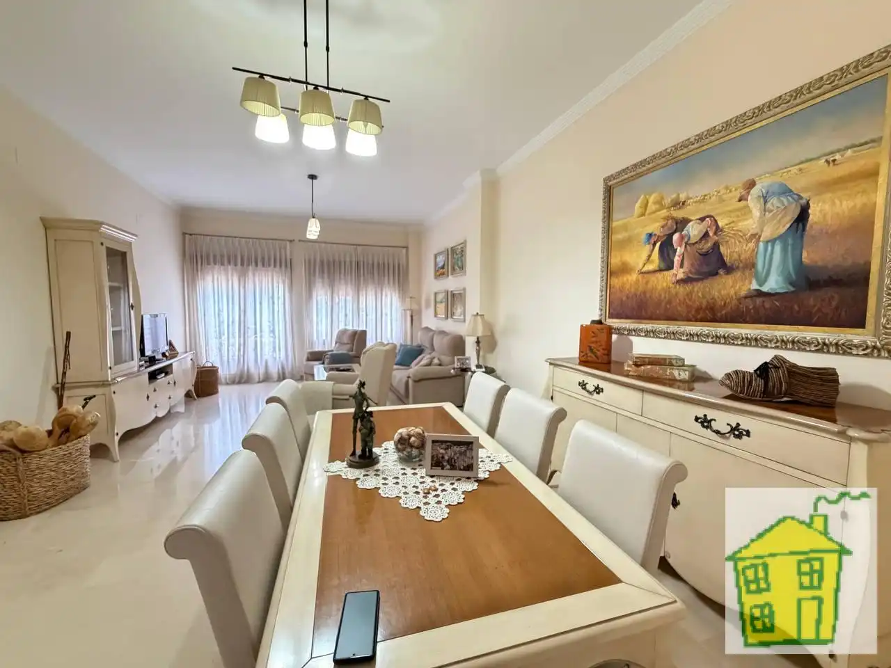 Dining room of Houses for sale in Marmolejo  with Air Conditioner, Heating and Private garden