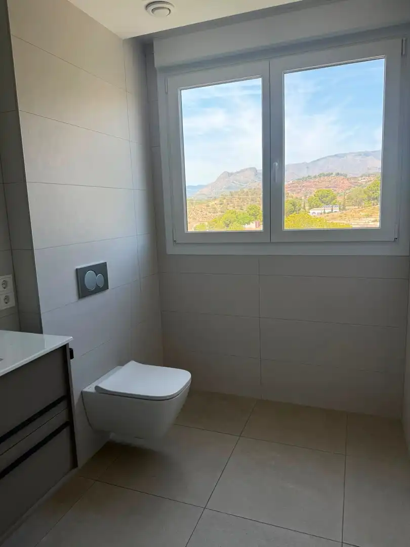 Bathroom of Houses for rent in Finestrat  with Air Conditioner, Heating and Private garden