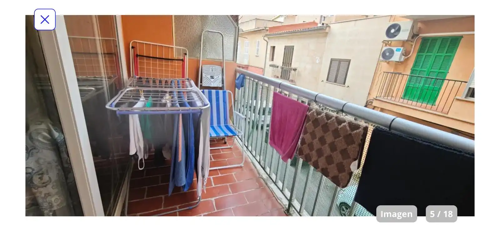 Terraza de Piso en venta en  Palma de Mallorca con Aire acondicionado, Amueblado y Lavadora