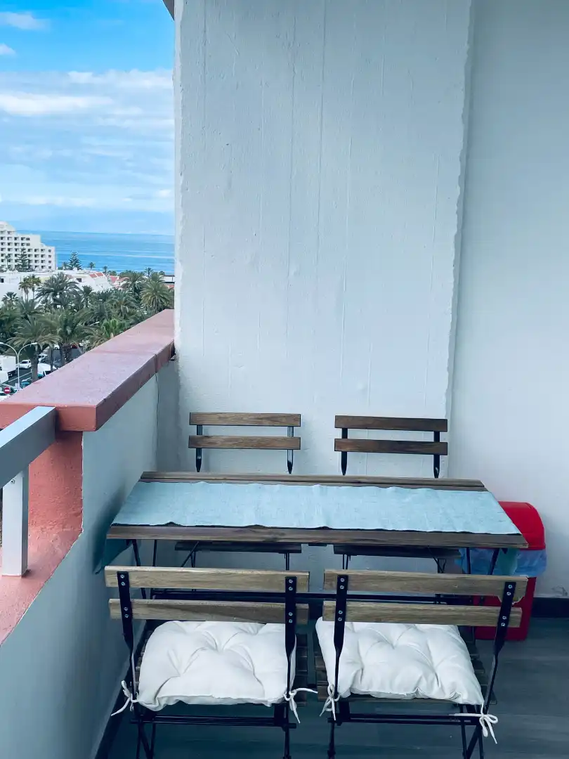 Terraza de Piso en venta en Arona con Terraza, Amueblado y Piscina comunitaria