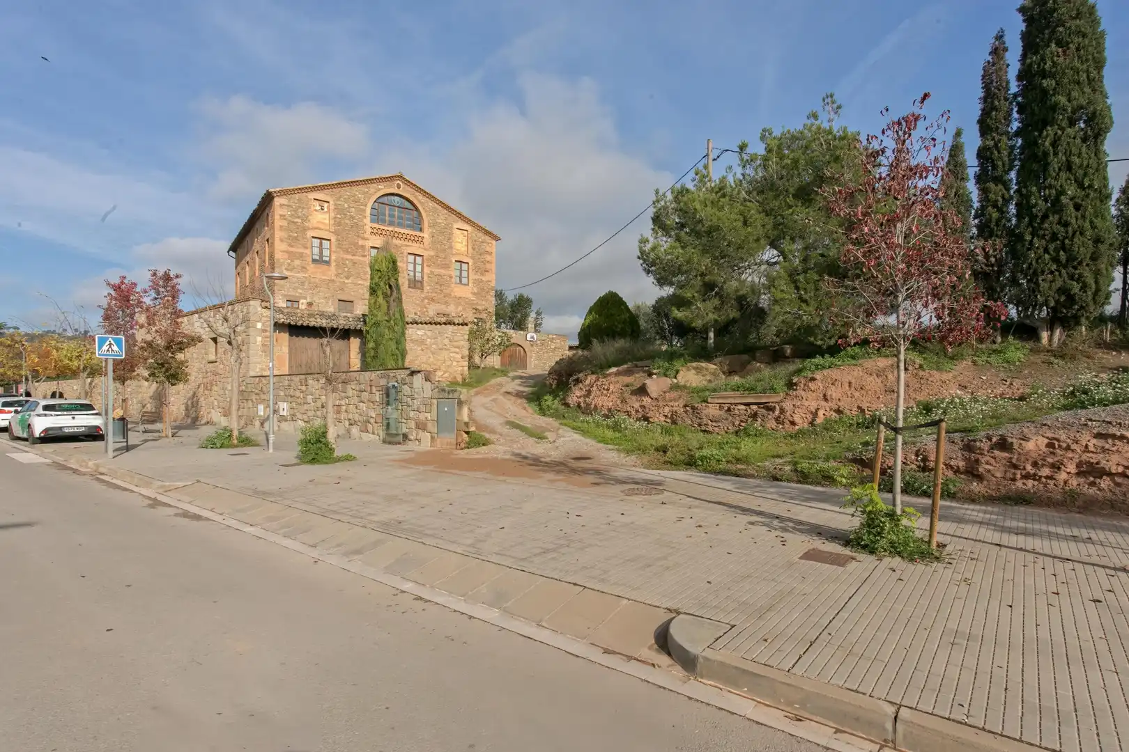 Vista exterior de Casa adosada en venda en Santpedor