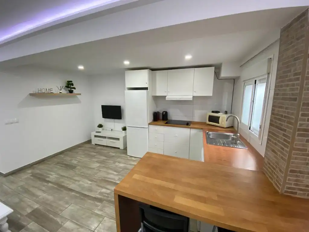Kitchen of Apartments for rent in El Puerto de Santa María  with Air Conditioner, Furnished and Pets allowed