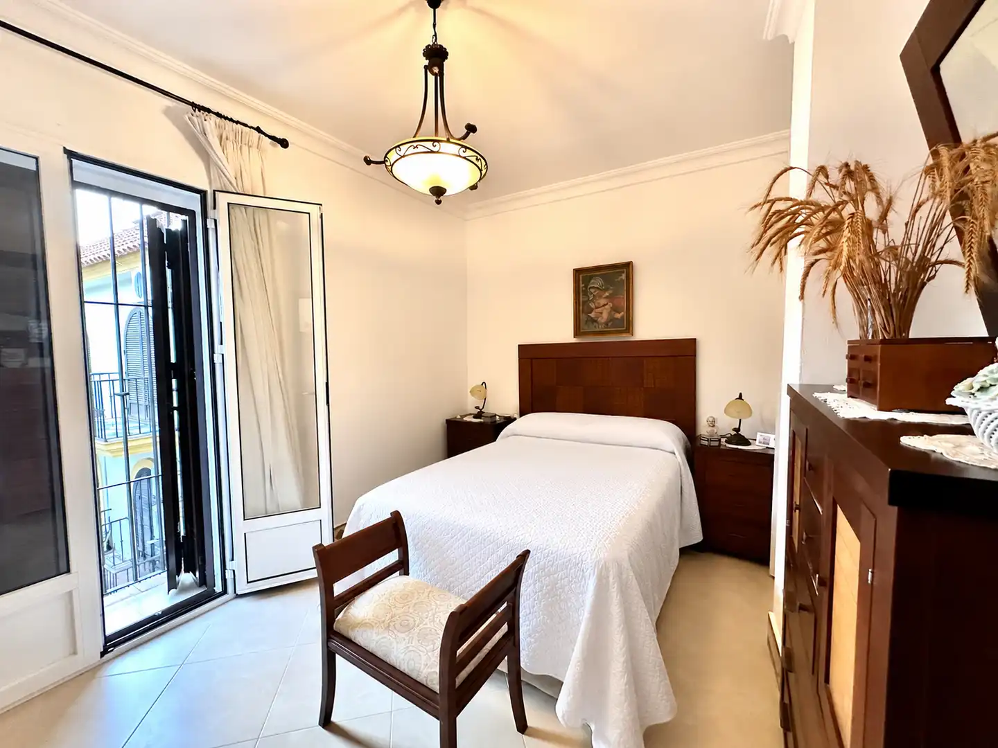 Bedroom of Flat for sale in Lepe  with Air Conditioner, Furnished and Oven