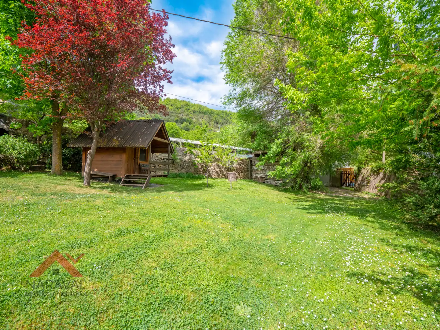 Jardín de Casa o chalet en venta en Fiscal con Aire acondicionado, Calefacción y Jardín privado