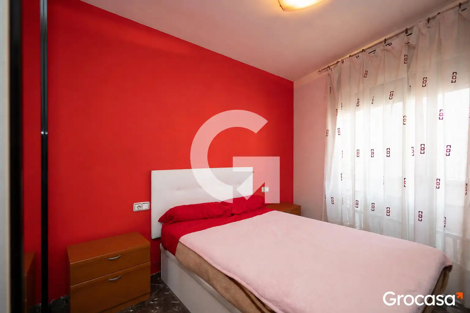 Bedroom of Flat for sale in Sant Vicenç Dels Horts  with Heating, Furnished and Oven