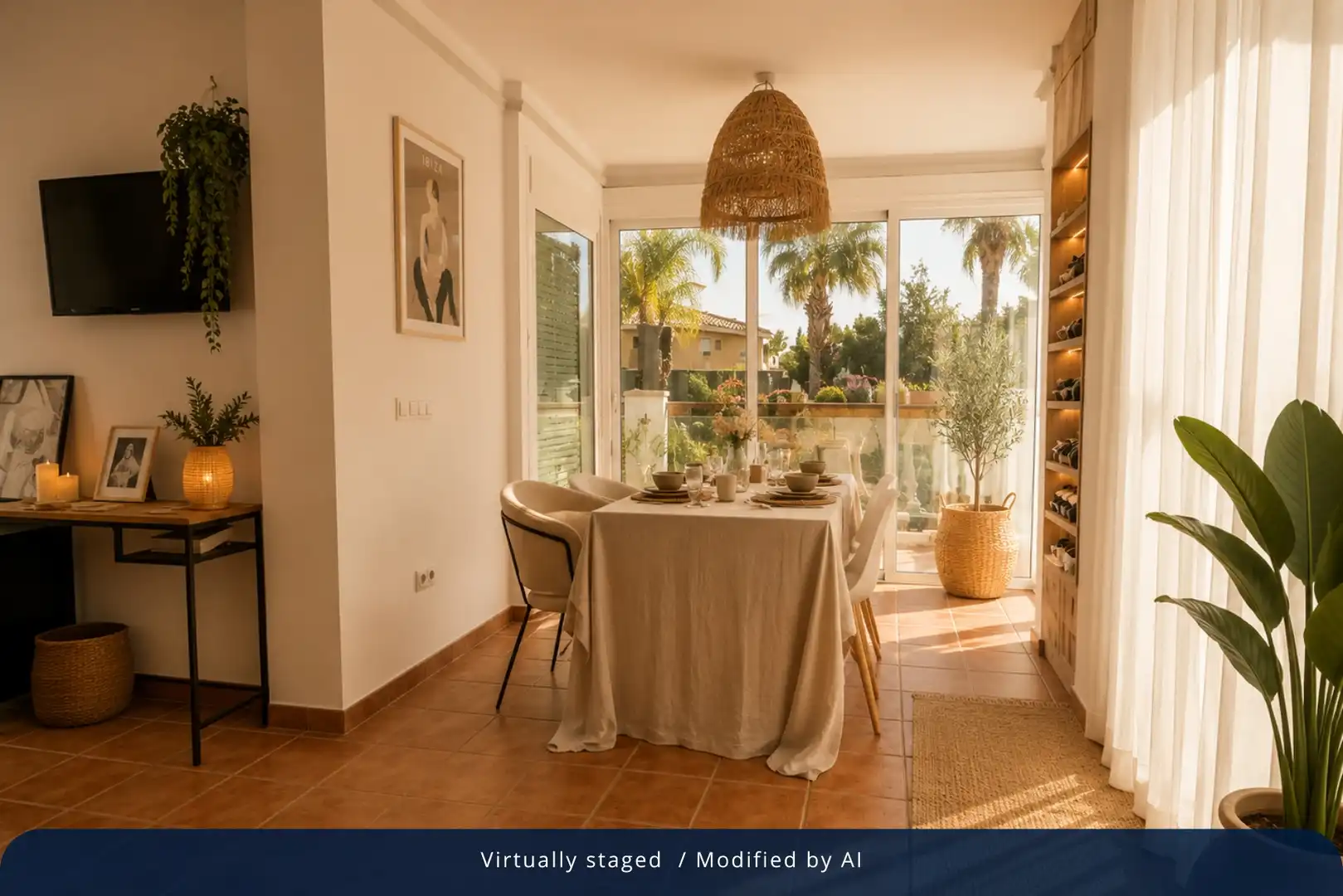 Comedor de Casa o chalet en venta en Benalmádena con Aire acondicionado, Calefacción y Jardín privado