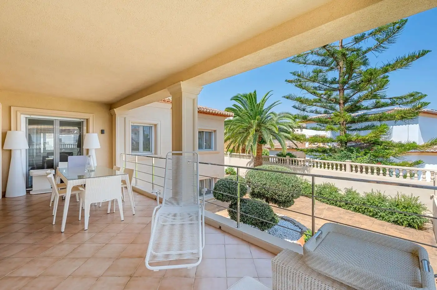 Terraza de Casa o chalet en venta en Benissa con Jardín privado, Terraza y Trastero