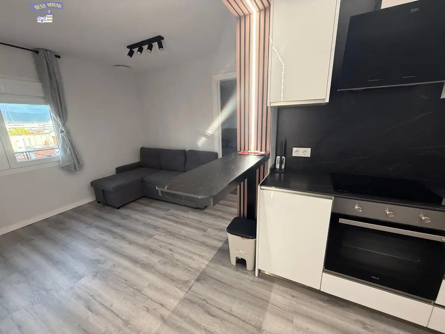 Sala de estar de Apartamento en venta en Mollet del Vallès con Aire acondicionado, Calefacción y Parquet