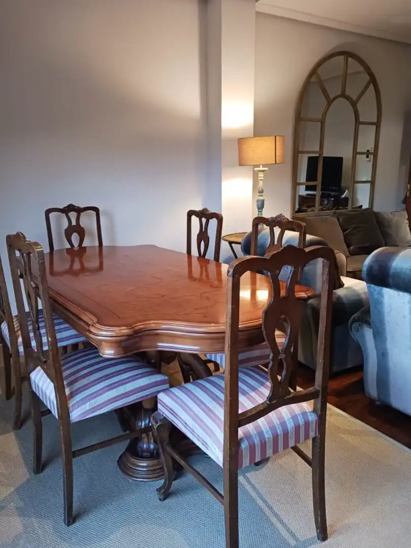 Comedor de Ático de alquiler en Salamanca con Calefacción, Parquet y Terraza