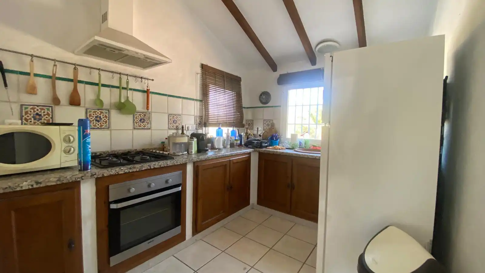 Cocina de Finca rústica en venta en Valle de Abdalajís con Calefacción, Jardín privado y Terraza