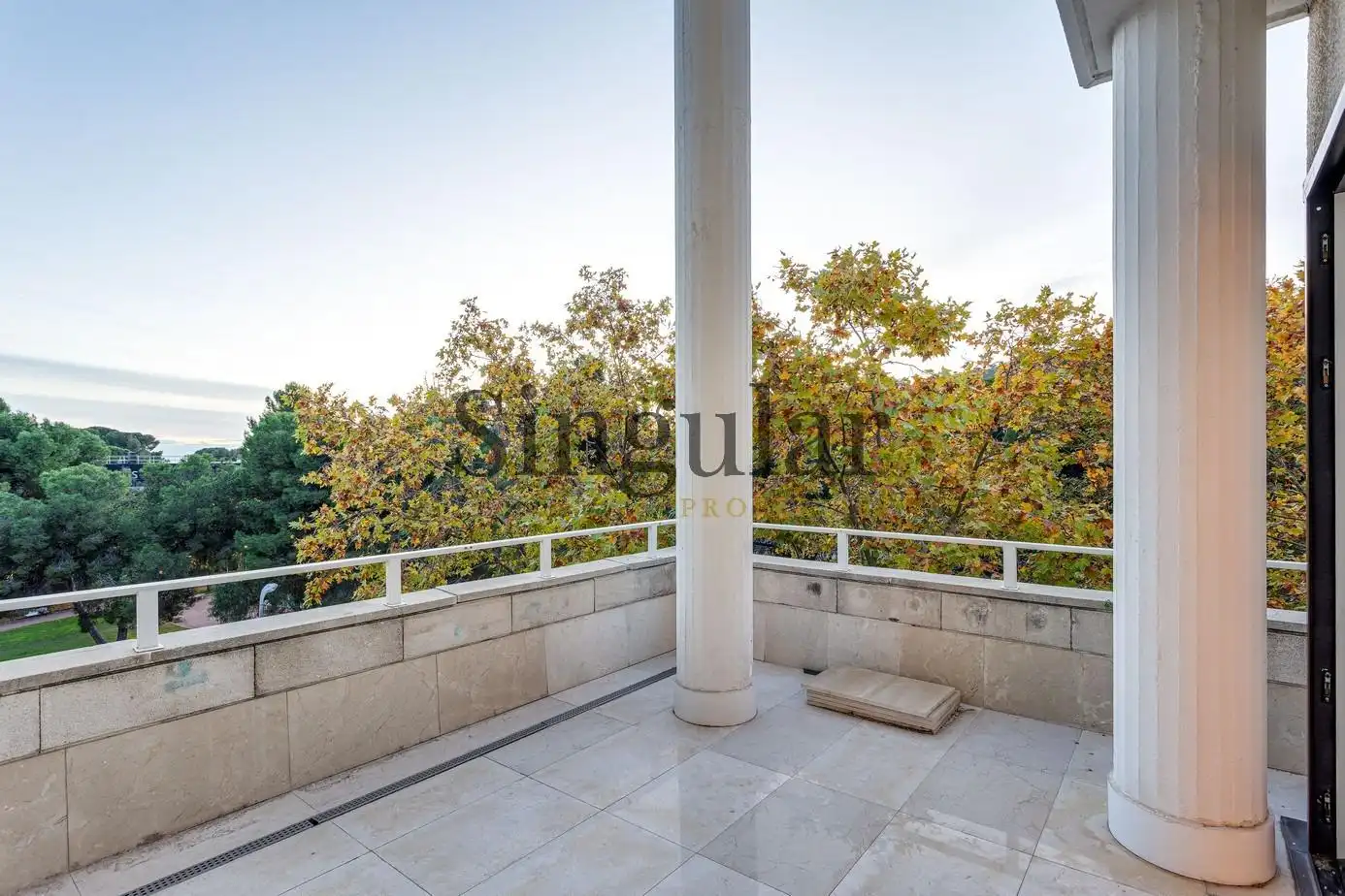 Terraza de Ático de alquiler en Barcelona con Calefacción, Jardín privado y Parquet