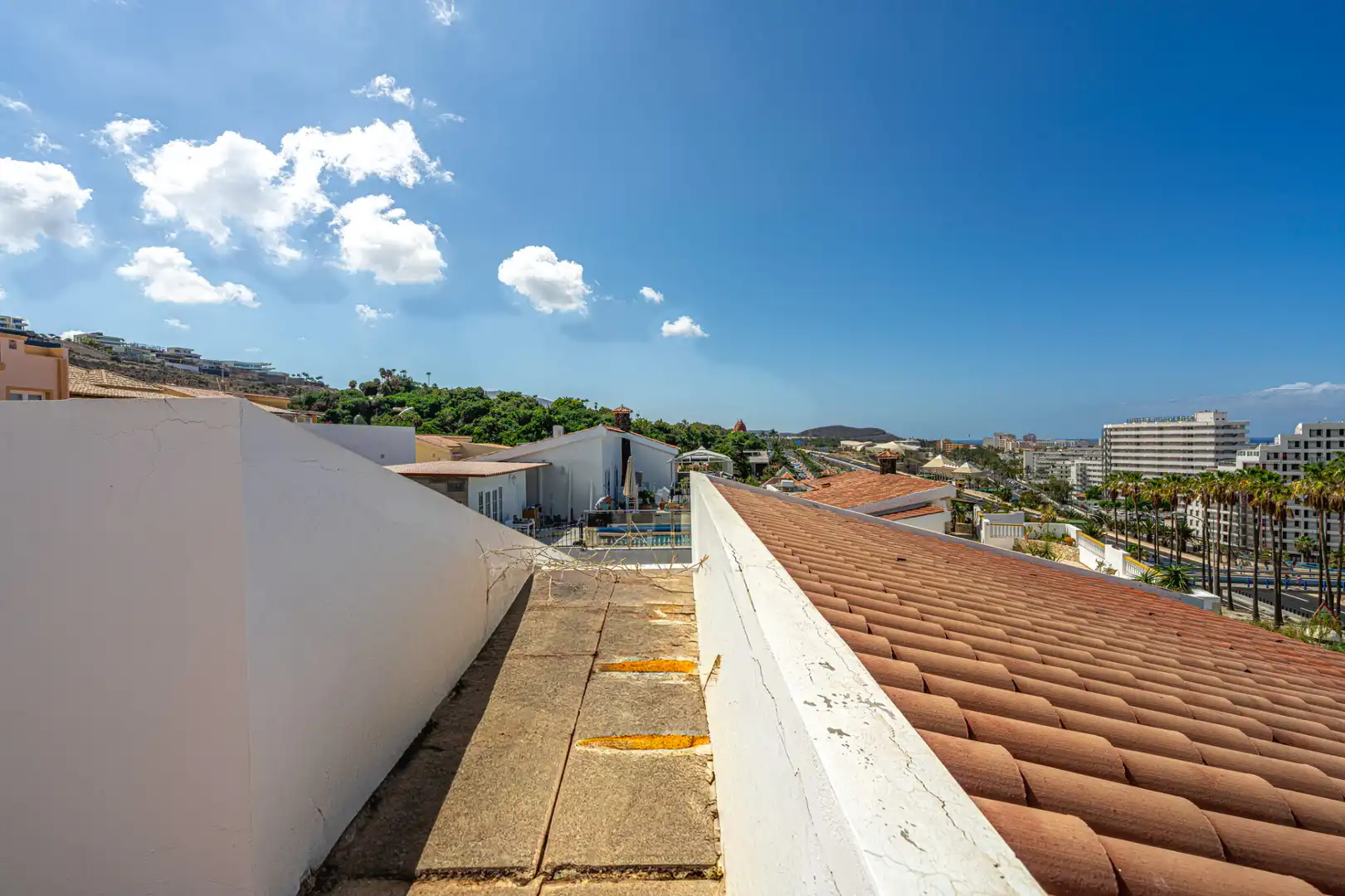 Vista exterior de Casa o chalet en venta en Adeje con Jardín privado y Terraza