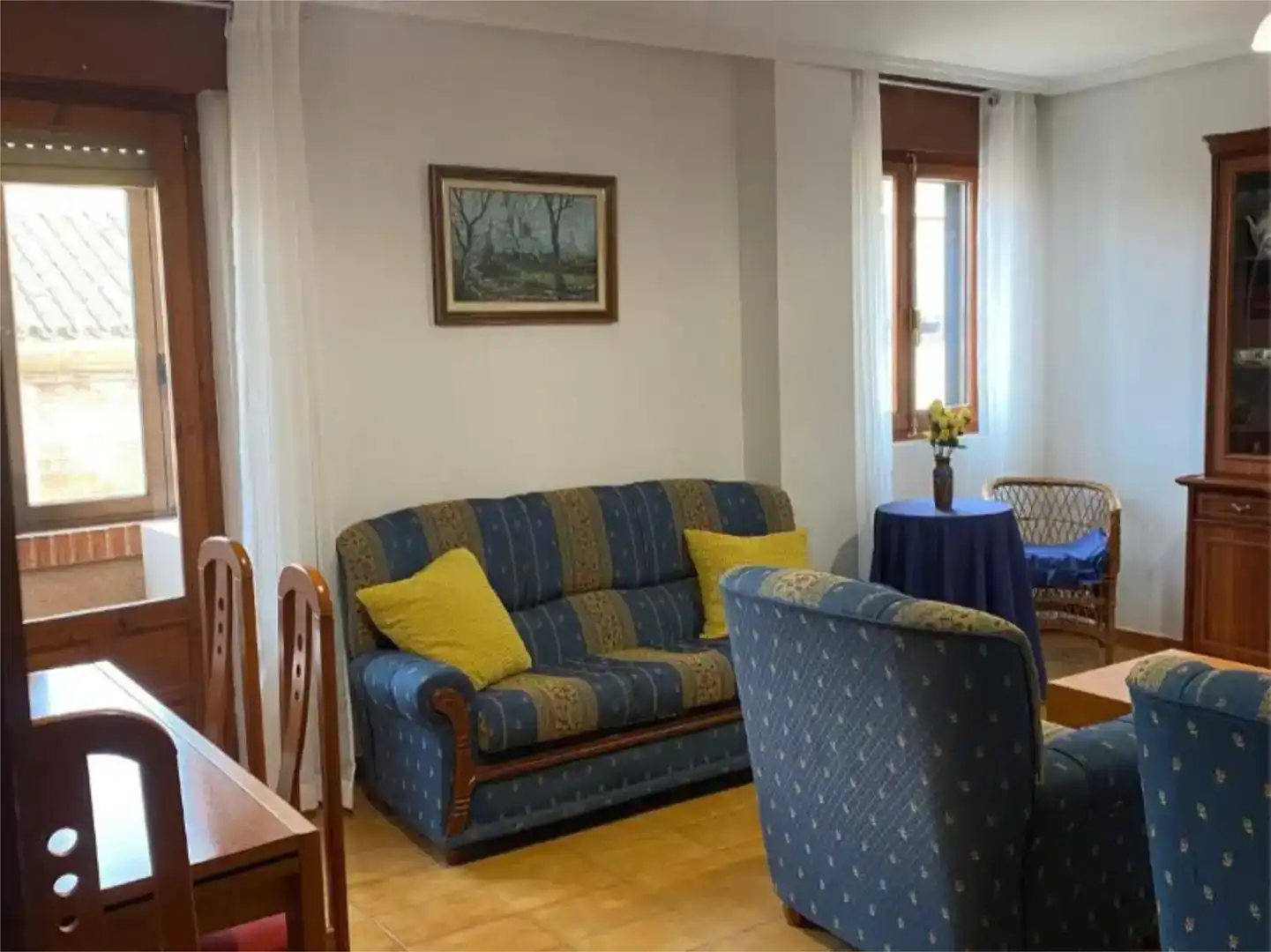 Living room of Flat for rent in Castrojeriz  with Furnished and Balcony