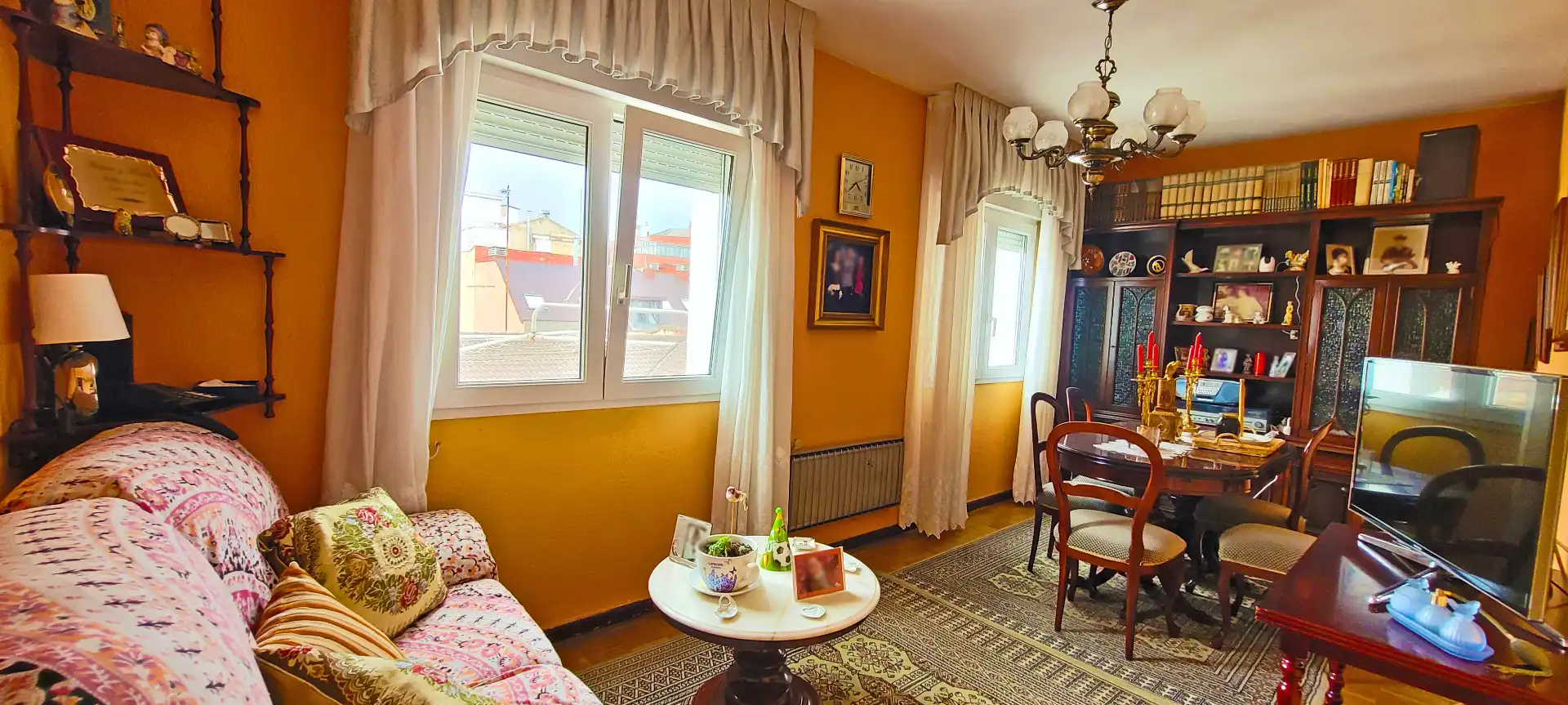 Wohnzimmer von Wohnung zum Verkauf in Gijón  mit Heizung und Alarm
