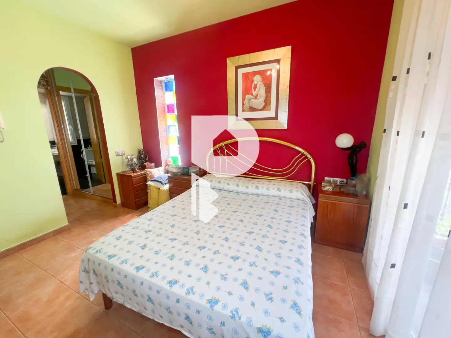 Dormitori de Casa o xalet en venda en Vallirana amb Aire condicionat, Calefacció i Jardí privat