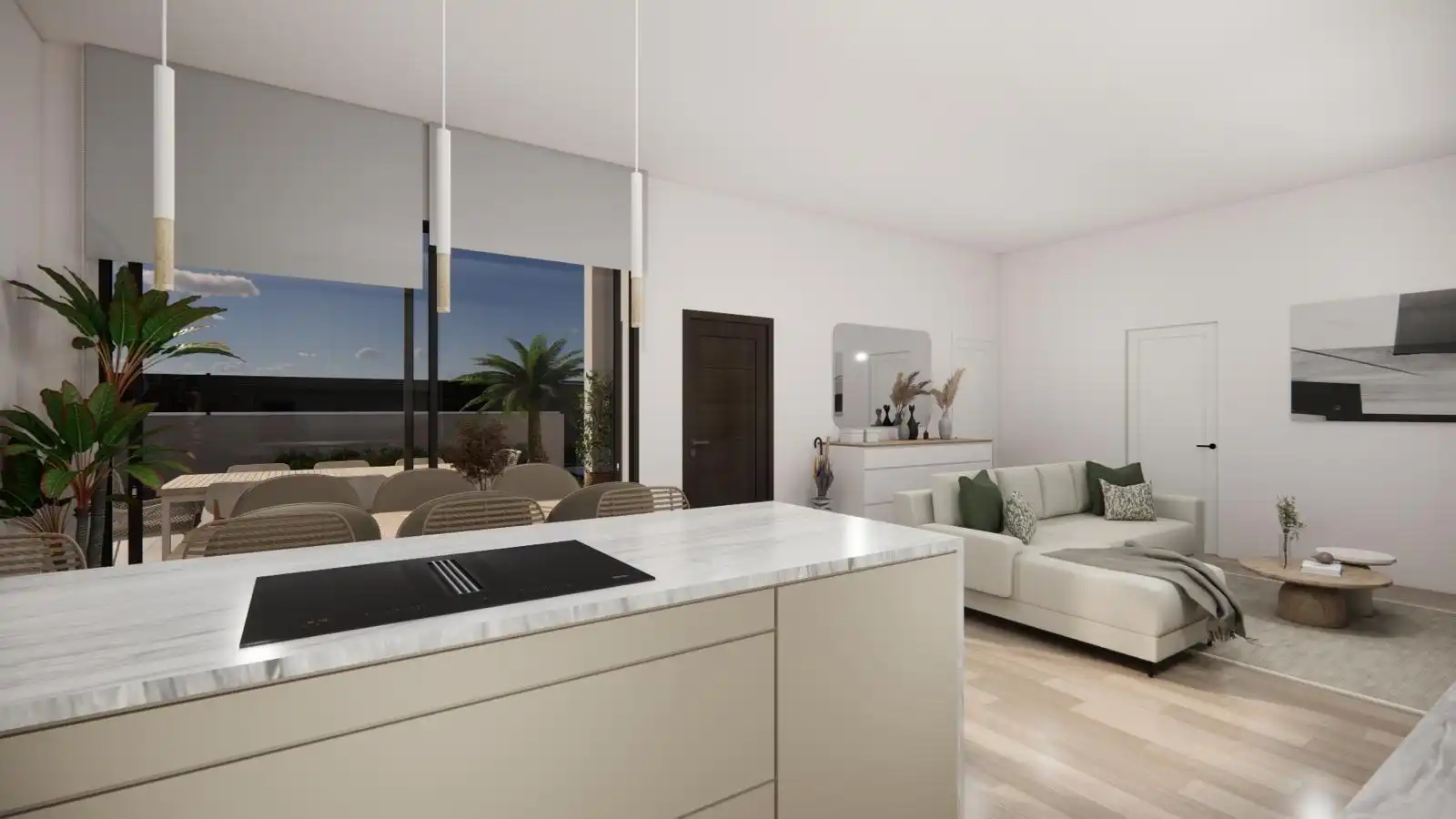 Cuina de Casa o xalet en venda en Rojales amb Aire condicionat, Jardí privat i Terrassa