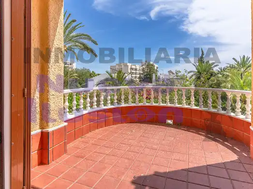 Terrace of Houses for sale in Roquetas de Mar  with Air Conditioner, Heating and Private garden