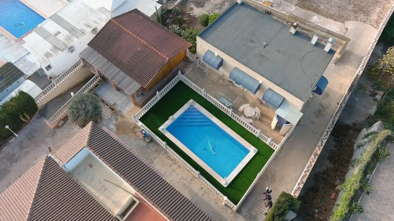 Piscina de Casa o xalet en venda en Albatera amb Aire condicionat, Calefacció i Jardí privat
