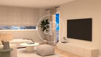 Living room of Flat for sale in  Barcelona Capital  with Air Conditioner, Heating and Balcony